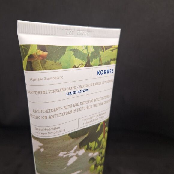 Korres Santorini Vineyard Grape Limited Edition Body Butter 7.95 fl oz - Picture 3 of 6